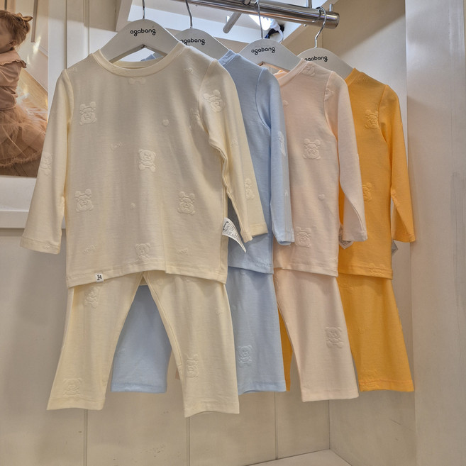 아가방 부평점 #2025 가을에서 봄까지 좋은 실내복/내의 #얇지만 따뜻한 발열내의 #해마다 나오는 인기아이템 #스무디하트웜 01S757601MI