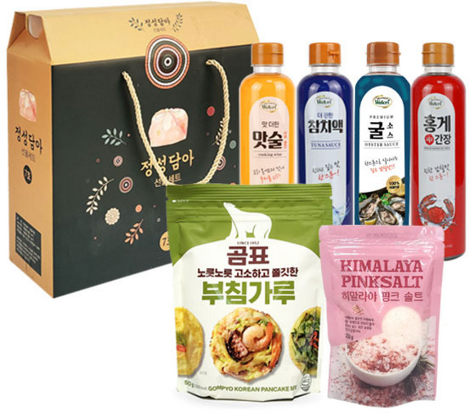 설선물 한아름 세트 기프트 7호 6종, 1세트, 500ml