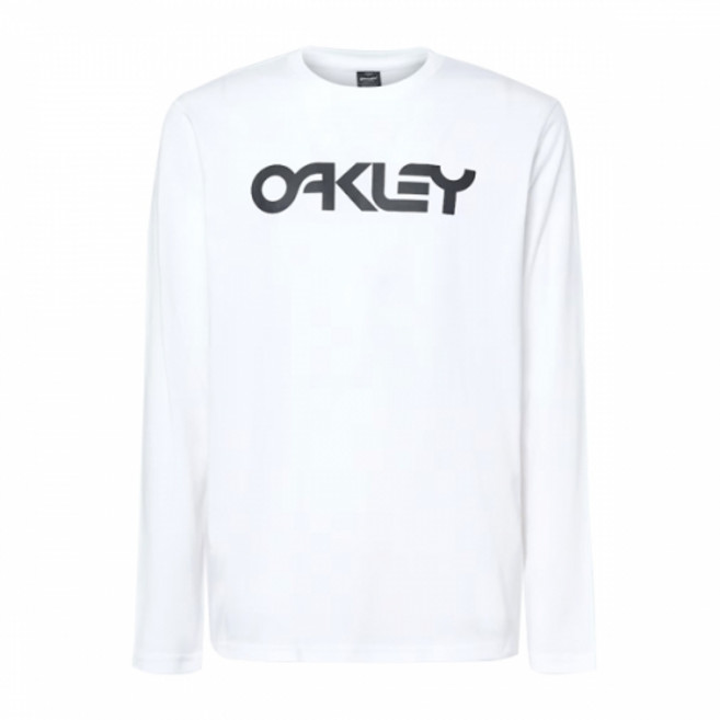 OAKLEY MARK II L/S TEE 2.0 WHITE/BLACK (FOA404012-104) 오클리 긴팔 티셔츠