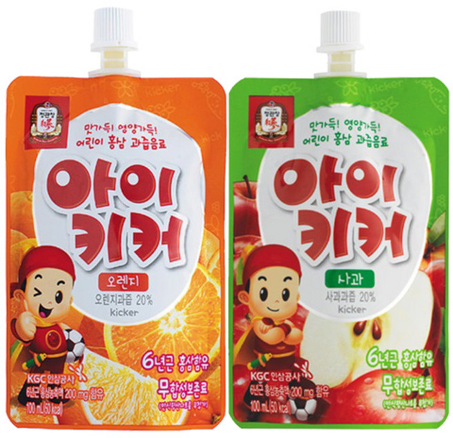 정관장 아이키커 50팩 어린이음료, 100ml, 1개