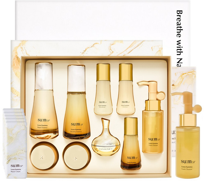 숨37도 로시크숨마 에센스 2종 시크리마 리페어 기획 세트 역매팩, 1세트