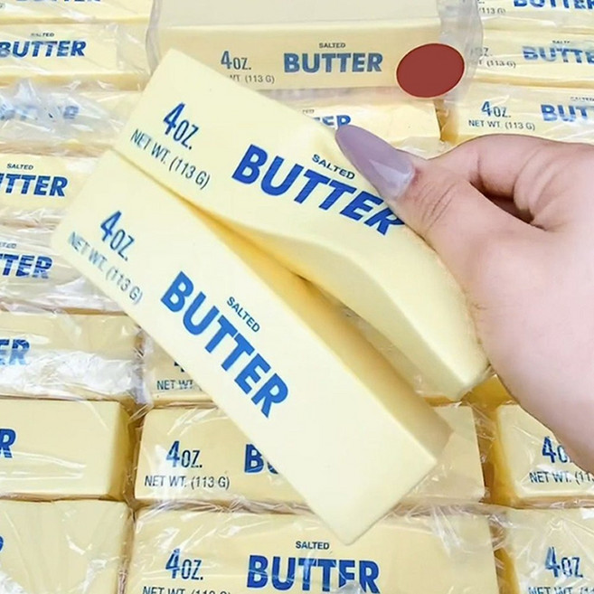 모든 버터 스퀴시 스트레스볼 스트레스 해소 장난감 화풀이 말랑이 쫀득쫀득 ASMR, 1개