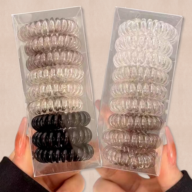 소이린 자국없이 짱짱한 스프링 헤어끈 18개 세트