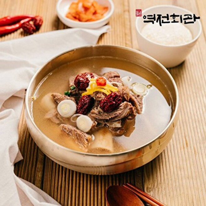 역전회관 명가갈비탕, 800g, 5개
