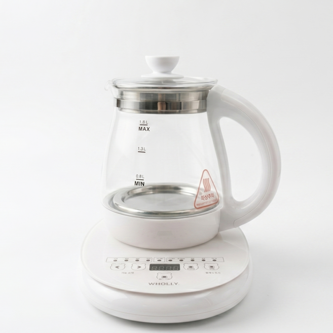 홀리 분유포트 1.8L 전기티포트, 화이트WLY-002