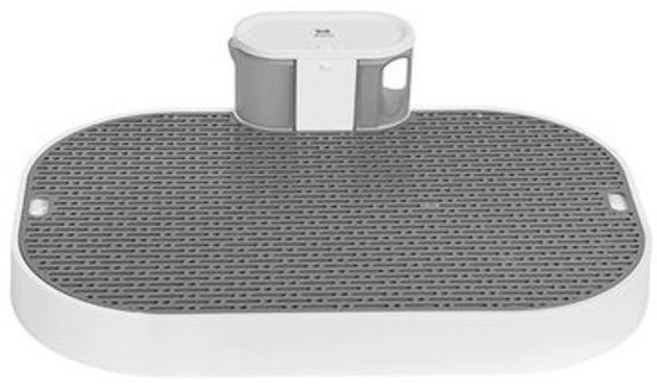 스마트 강아지 배변판 자동고양이화장실 청소 화장실, 연그레이조용히 업그레이드 사이즈 60x40cm, 1개