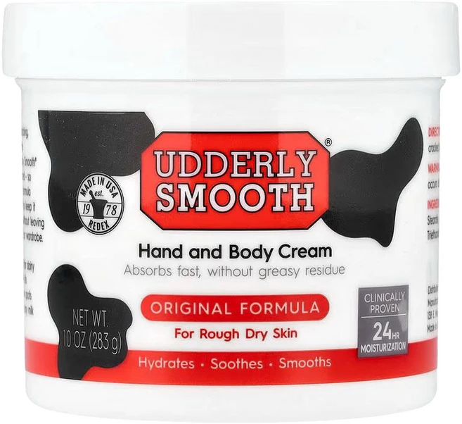 어들리 스무스 Udderly Smooth 핸드 바디 크림 오리지널 포뮬러 283g 1개 - 쿠팡