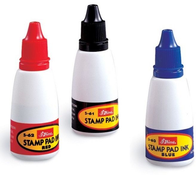 샤이니 자돟스탬프전용 보충용 잉크, 검정