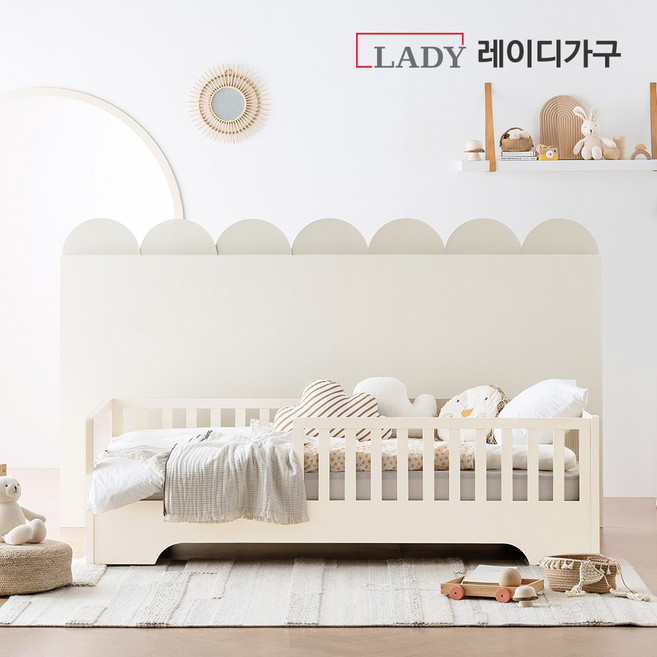 레이디가구 스칸딕 코코 원목 데이베드 DB_미니포켓15_SS, 오트밀쿠키[베이지]