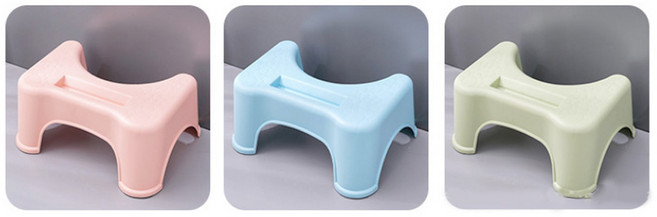 변기 핸드폰거치 변기 발받침대 쾌변 화장실 발판, 그린