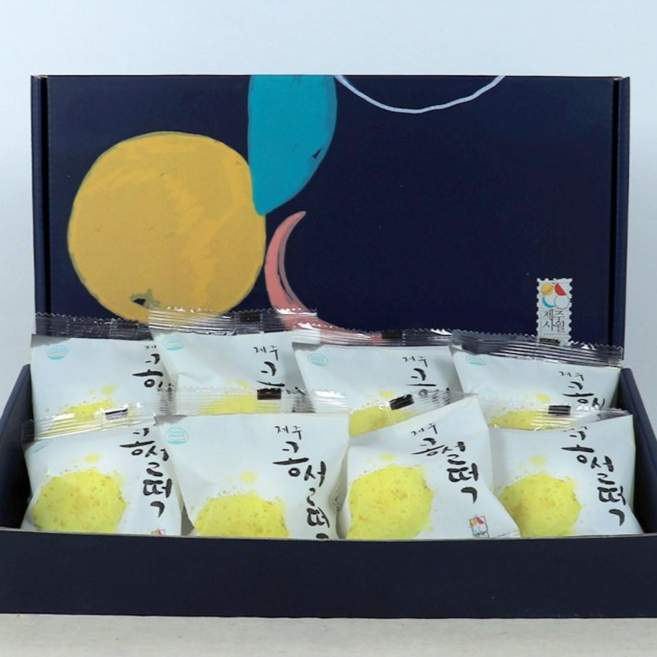 제주사월 콩설오메기떡 8개입 (냉동) 선물세트 기념품, 480g, 1개