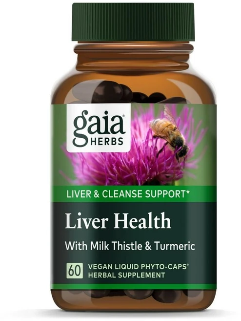 미국 가이아 허브 Gaia Herbs Liver Health 리버 헬스 리퀴드 피토 캡슐, 4개, 60정 - 쿠팡