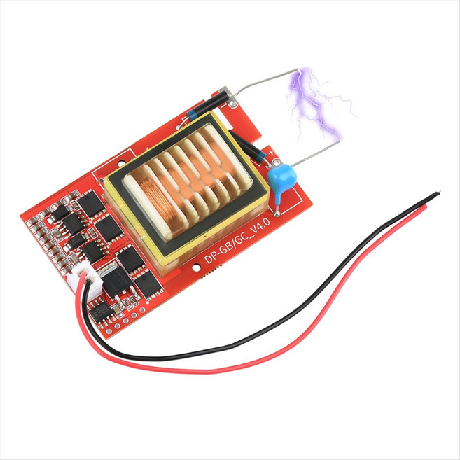 DC 9-24V ~ DC 10KV-20KV 아크 점화기 고전압 발생기 저열 코일 점화 모듈 펄스 발생기, 비, 표시된 대로