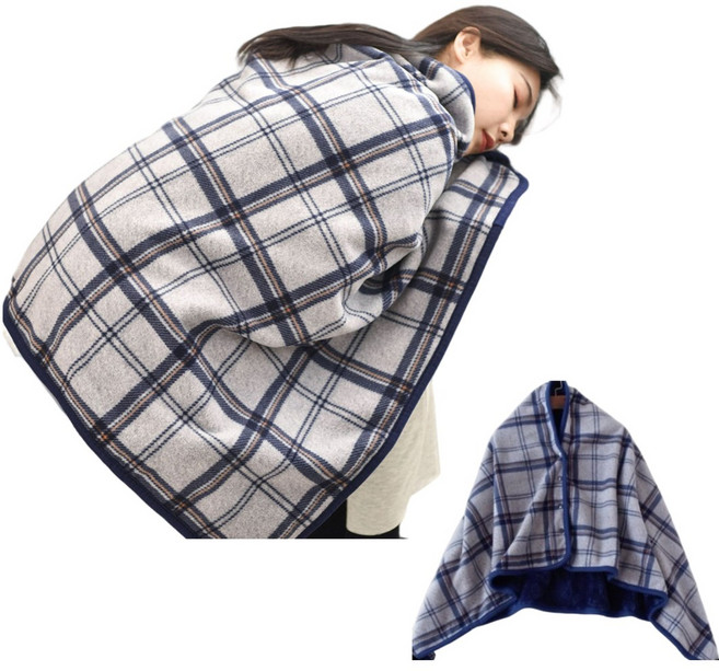 마이넬 극세사 똑딱이 담요 학생 무릎