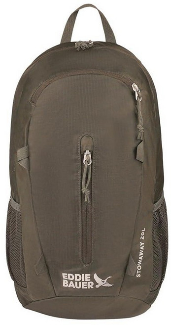 Eddie Bauer 남녀공용 성인용 Stowaway 패커블 데이팩 20 L, 20L, 다크 포레스트