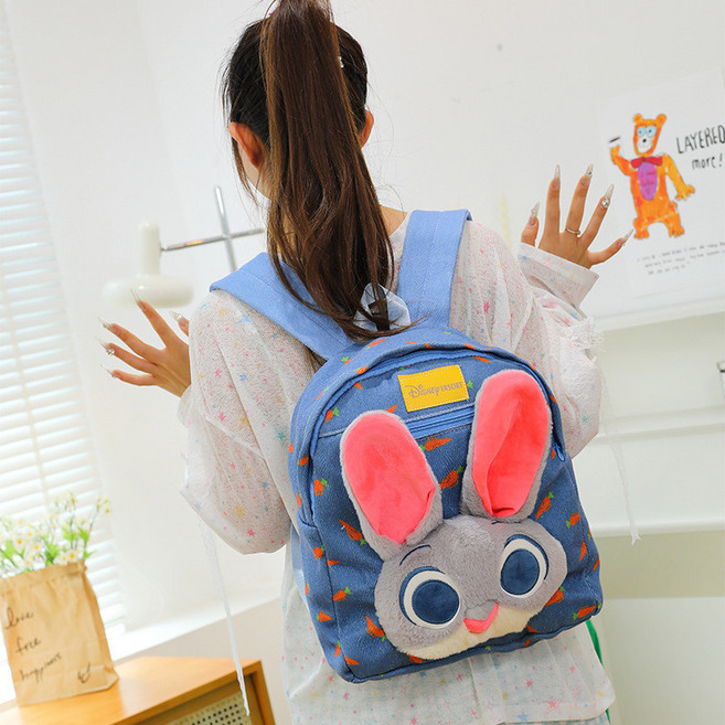 귀여운 주토피아 닉 주디 입체 책가방 입학식 새내기 조카선물 동물 애니메이션 백팩