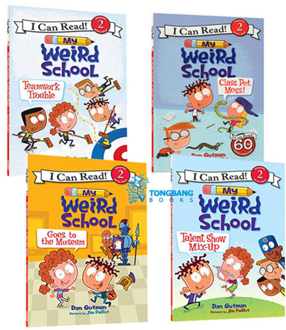 (영어원서) I Can Read Level 2 : My Weird School 리더스 4종 세트