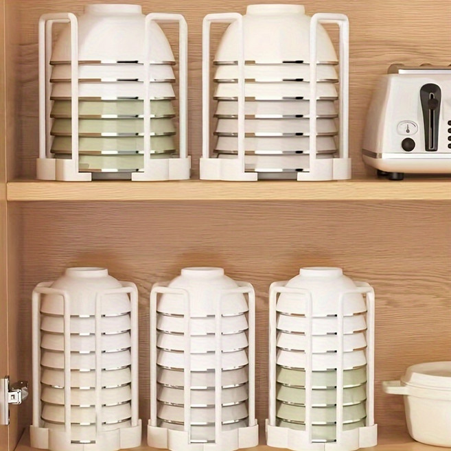 데스코 2세대 주방 공간활용 길이조절 접시수납 정리선반 랙 5P, 5개, 그레이