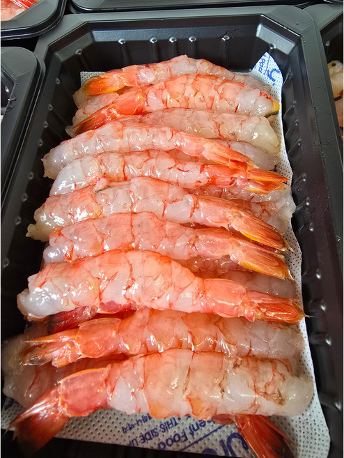 여수산지직송 손질달마새우회 200g (25~32미)횟감 국내산, 1세트, 급냉달마새우회 200g(중)