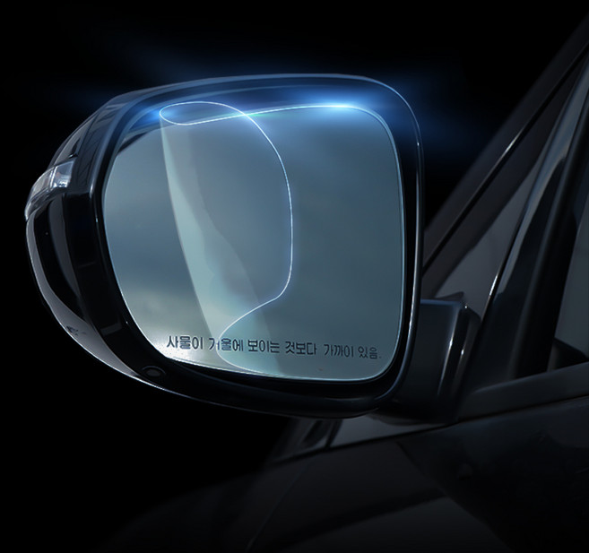 [오카] 스포티지 NQ5 호환 용품 사이드미러 발수 친수 방수 필름 김서림 방지 시야 확보, 1세트, 사이드미러필름_더올뉴스포티지(198)