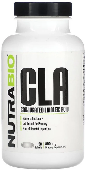 뉴트라바이오 CLA 800mg 공액리놀레산 소프트젤 90정, 1개 - 쿠팡