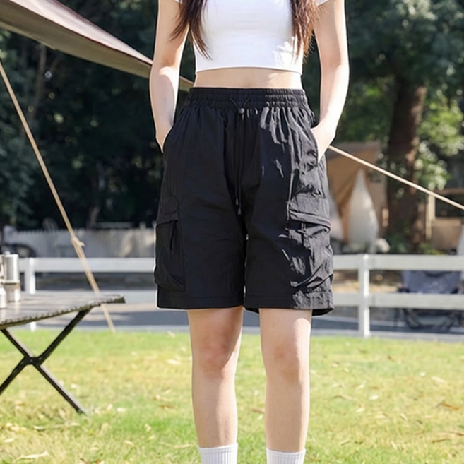 쿨링속건 에어라이트 5부 포켓 러닝 쇼츠 반바지