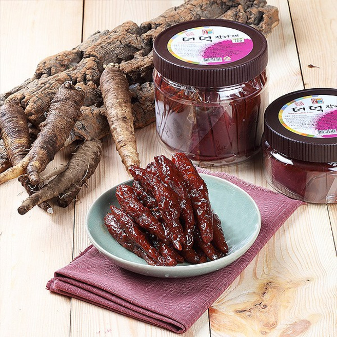 순창장본가 전통식품 더덕장아찌 500g 강순옥 식품명인, 1개