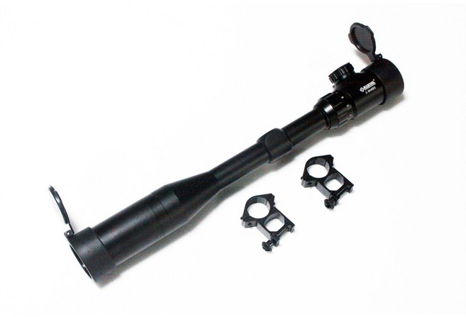 MARCOOL 스코프 3-9x40egl 풀메탈 배그 9배율 8배율 에땁 소총 비비탄 저격총 스나이퍼건 전동건, 100개, MARCOOL 3-9X40EG+롱연장후드