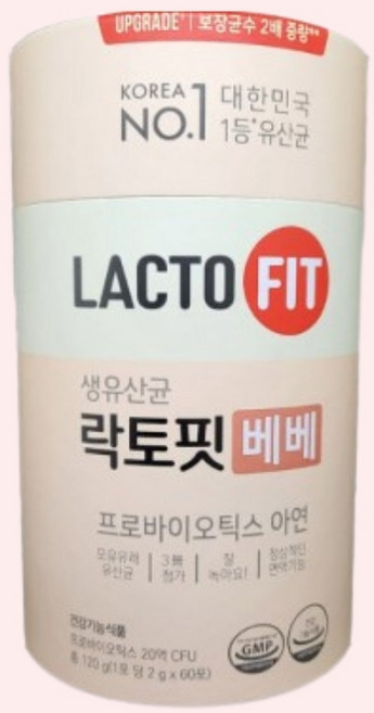 락토핏 베베, 2g, 60개