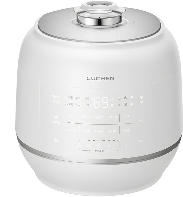 쿠첸 121 IH 전기압력밥솥 6인용, CRT-RPK0670W, 네이처화이트