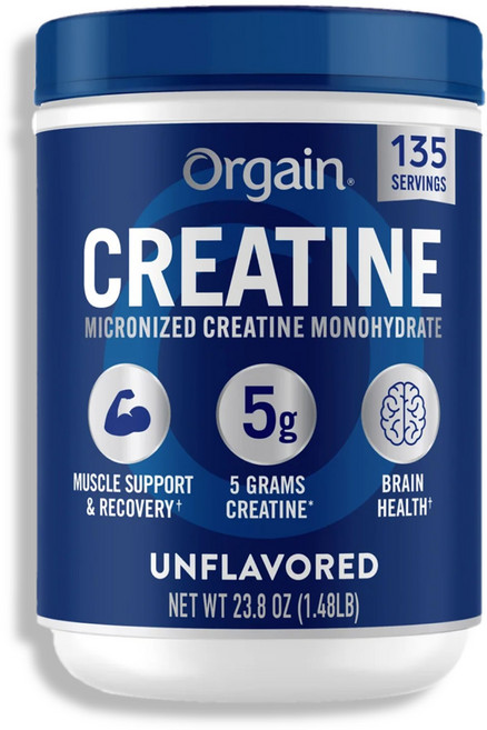 Orgain 올게인 크레아틴 파우더 무향 135서빙 675g, 1개