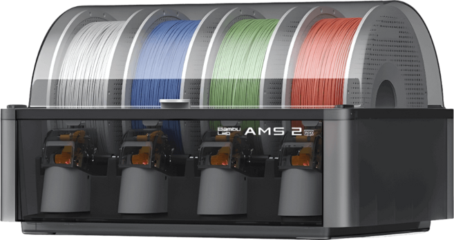 Bambu Lab AMS 2, 黑色, AMS 2 PRO