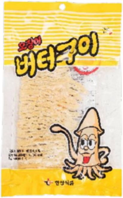 바이오푸드몰_한양식품 오징어 버터구이, 20개