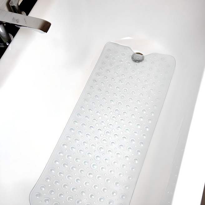 스파지오엘 욕조 미끄럼방지 흡착 매트, 투명, 1개