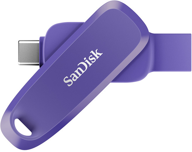 샌디스크 USB 메모리 Phone Drive C타입 OTG 3.2 Gen1 메모리 SDDDC6 퍼플 컬러, 1개, 64GB