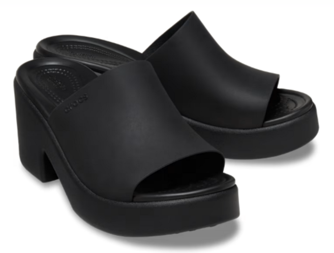 크록스 브루클린 슬라이드 힐 / 209408-060 Black