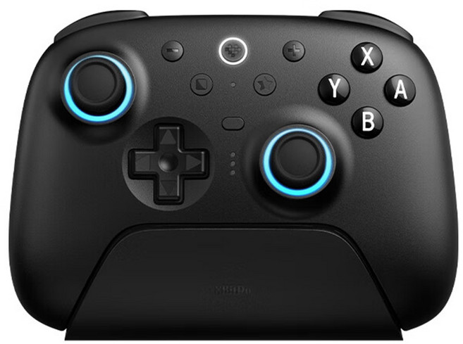 8bitdo 팔비또 얼티메이트2 무선 게임패드 컨트롤러 NS판 2세대 8Speed TMR트리거 충전독포함, 1개, 블랙, NS버전