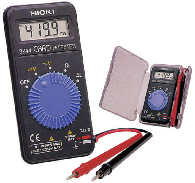 히오끼 디지털테스터(포켓) NO.3244-60, 1개