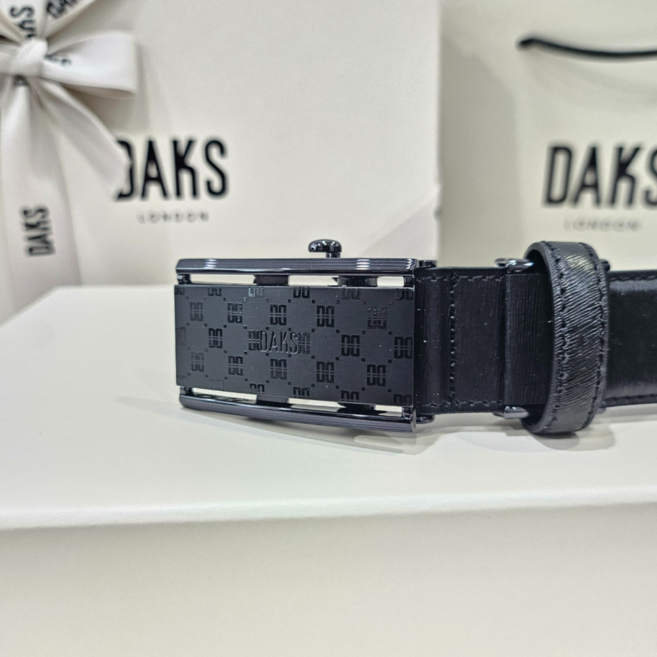 닥스 루이스 DD 로고패턴 자동벨트