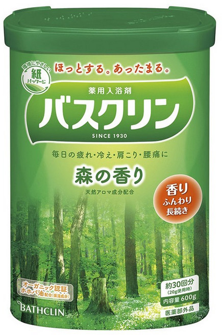 바스크린 입욕제 숲 향, 600g, 1개