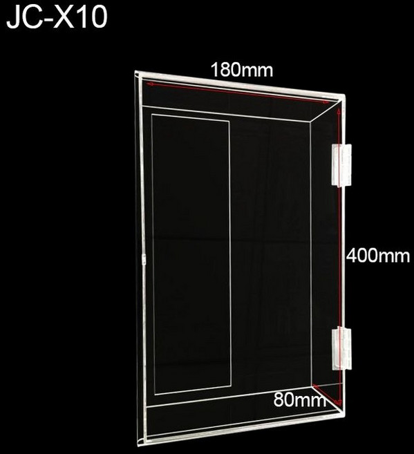 디지털 도어락 커버 비막음 아크릴 샷시문 번호키 빗물방지 방수 비밀번호, X10, 1개, JC-X10