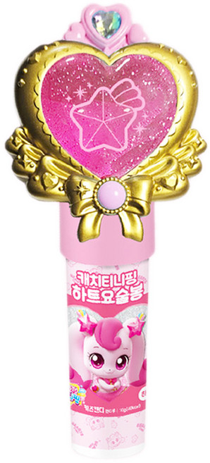 슈팅스타 캐치티니핑 하트 불빛 요술봉, 하츄핑 1개, 1개