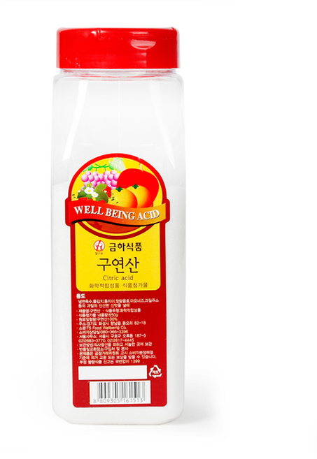 구연산 650g, 14개