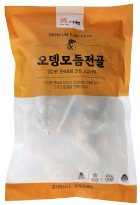 진어전 가마보꼬 오뎅모듬전골, 15개, 430g