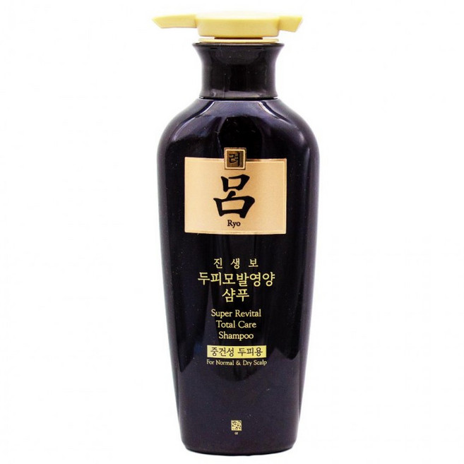 려 진생보 두피 모발 영양 샴푸 400ml, 1개