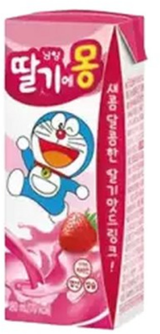 남양 딸기에몽 190ml 8팩/무배/유통기한26년05월24일 이후제품, 8팩