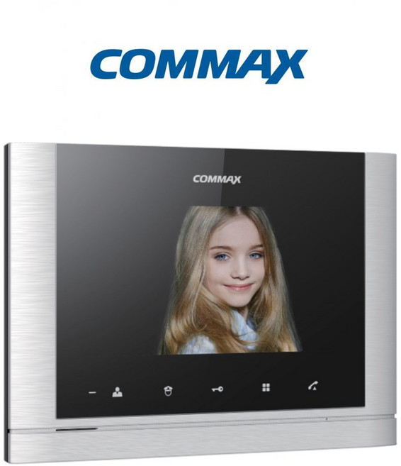 코맥스 비디오폰 CPV-70M 노출형 디지털 7인치, 초인종포함세트