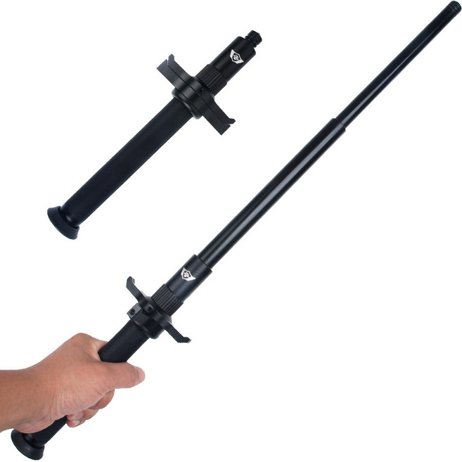 프로칸 호신용 삼단봉 PKR400-26 버튼 접이식 듀랄루민 3단봉 호신봉 진압봉, 1개