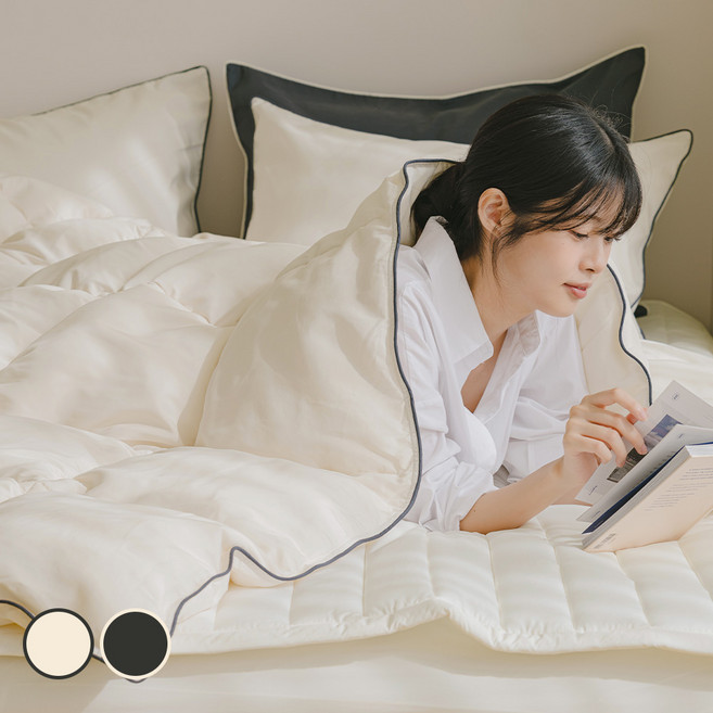 에어 호텔식 프리미엄 구스이불, 크림아이보리
