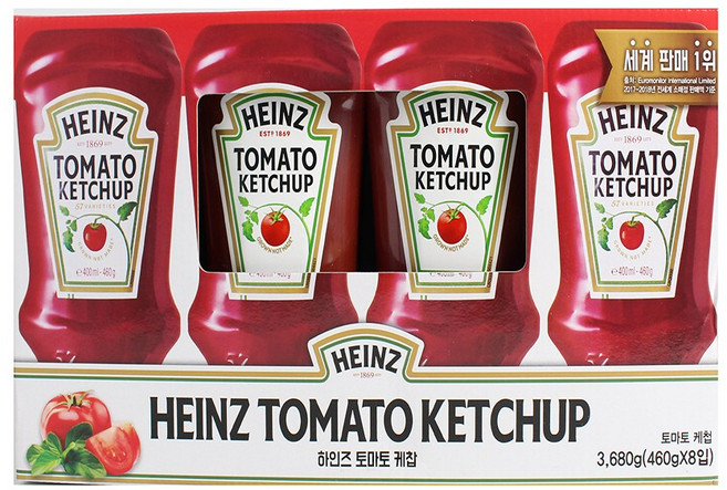 HEINZ 토마토 케찹 460G X 8